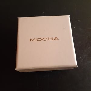 GORGEOUS NIB MOCHA Rose Gold Medallion Slide Adjustable Bracelet.